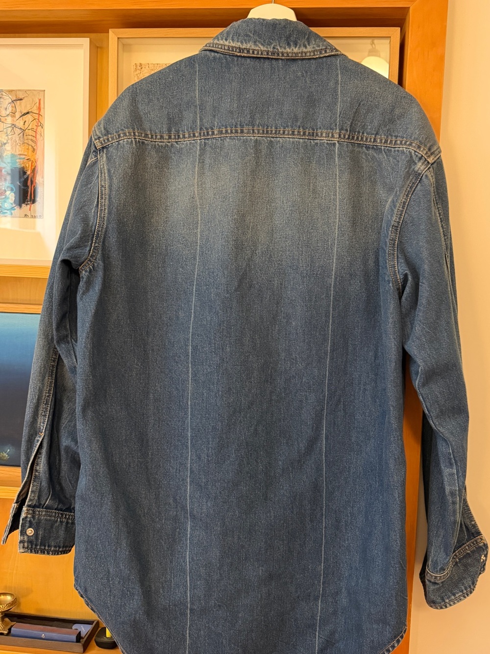 CLOSED Denim Shirt Jacket in Blue - Picture 3 of 7